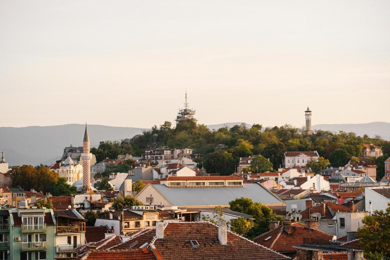 South Panoramic Apartment In The Art District Of Kapana Plovdiv Bagian luar foto